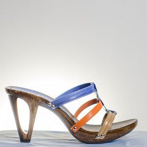 Italian Shoemakers Wooden US Women's Size 7.5